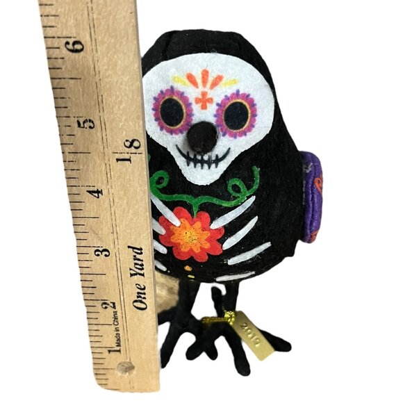 Wondershop Spritz Viajero‎ Bird Day Of The Dead Skeleton Halloween Decor 2019 - Picture 5 of 8